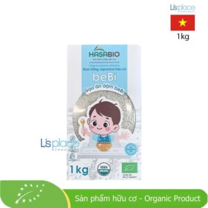 Hasa Bio Gạo trắng Japonica hữu cơ beBi